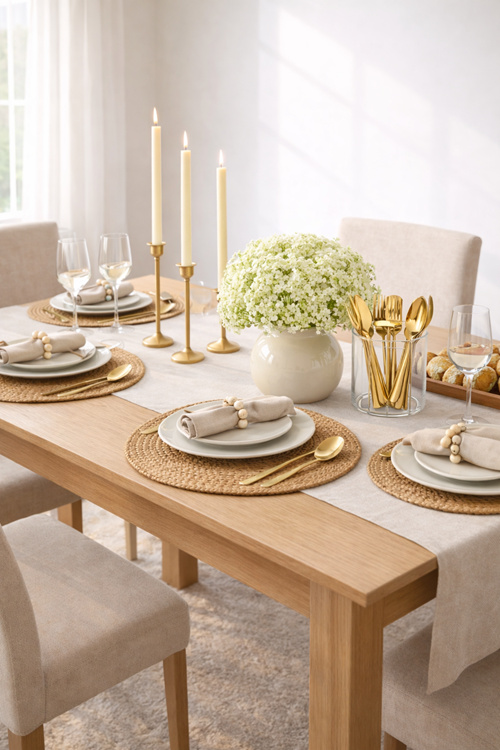 Dining Table Decor - WOODYKISS
