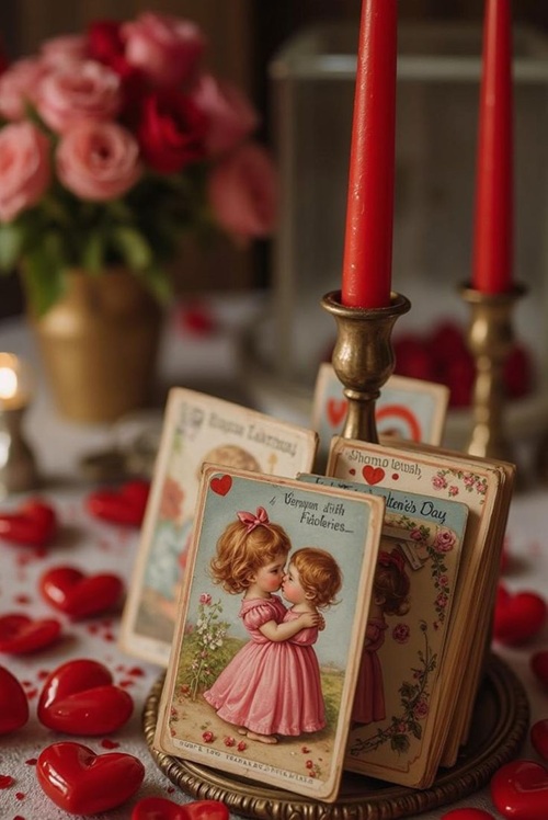 Antique Postcard Valentine’s day