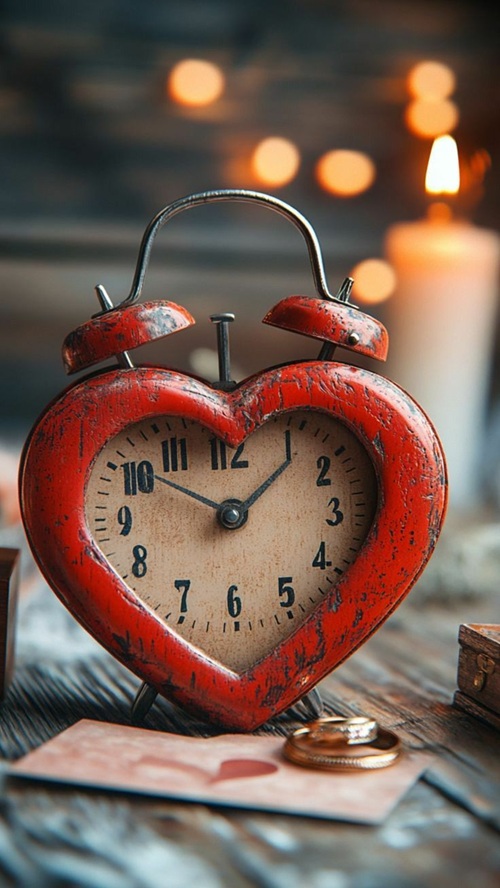 Vintage Alarm Watch Valentine’s day