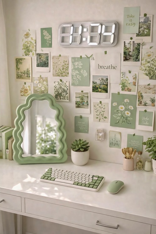 Aesthetic Desk: woodykiss