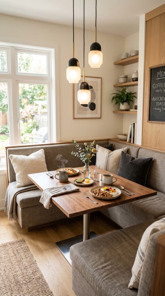 Booth-Style Breakfast Nook