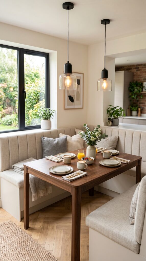 Booth-Style Breakfast Nook