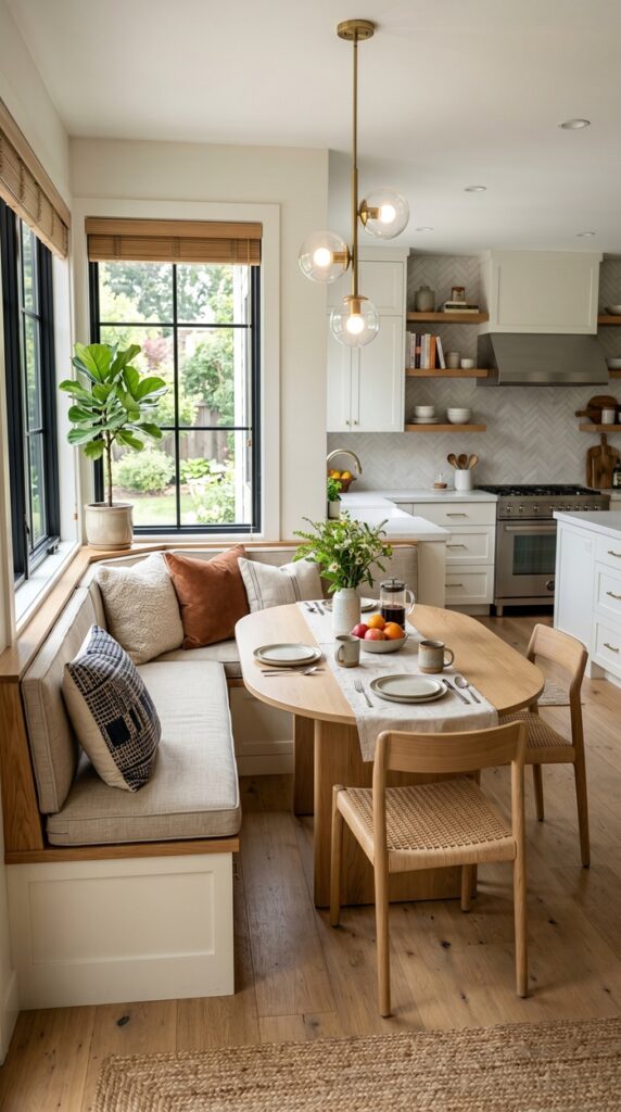 Built-In Banquette Nook