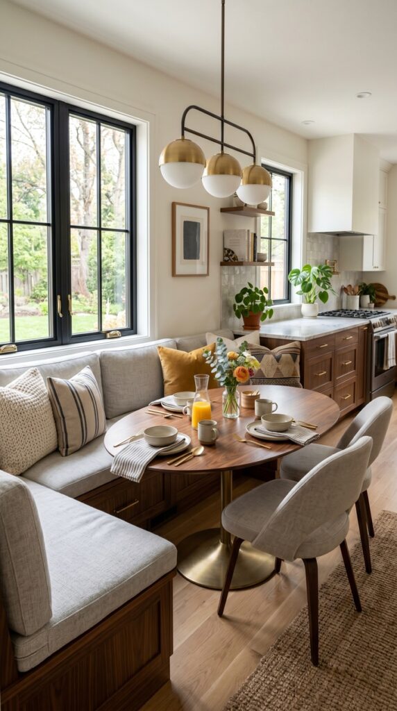 Built-In Banquette Nook