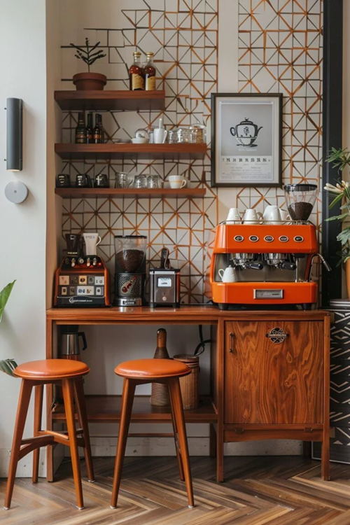 Vintage & Retro coffee bar