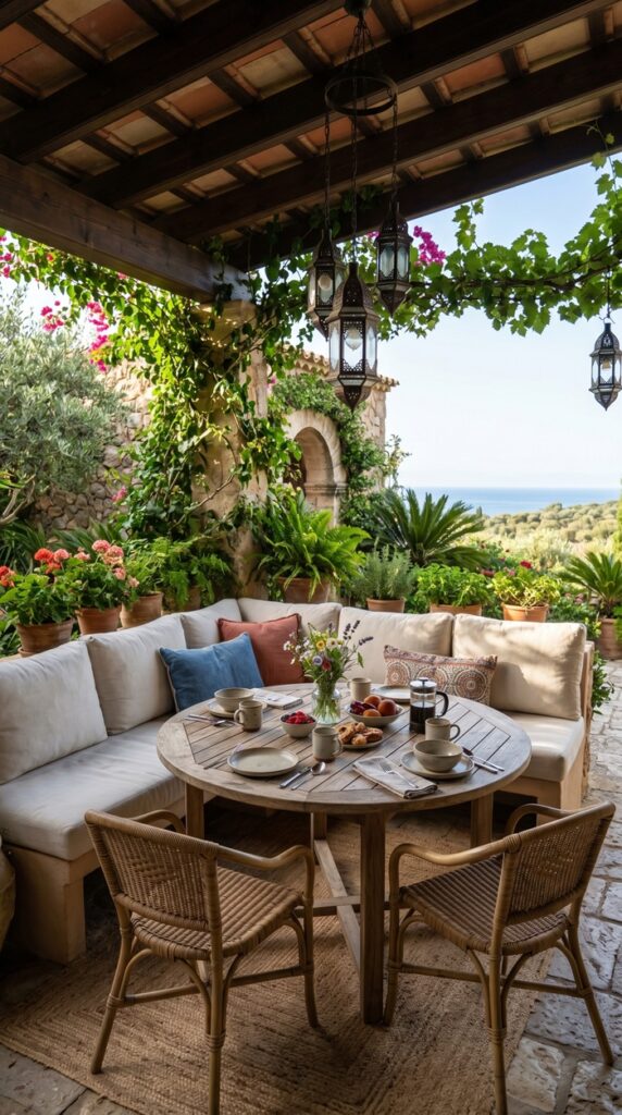 Outdoor Breakfast Nook
