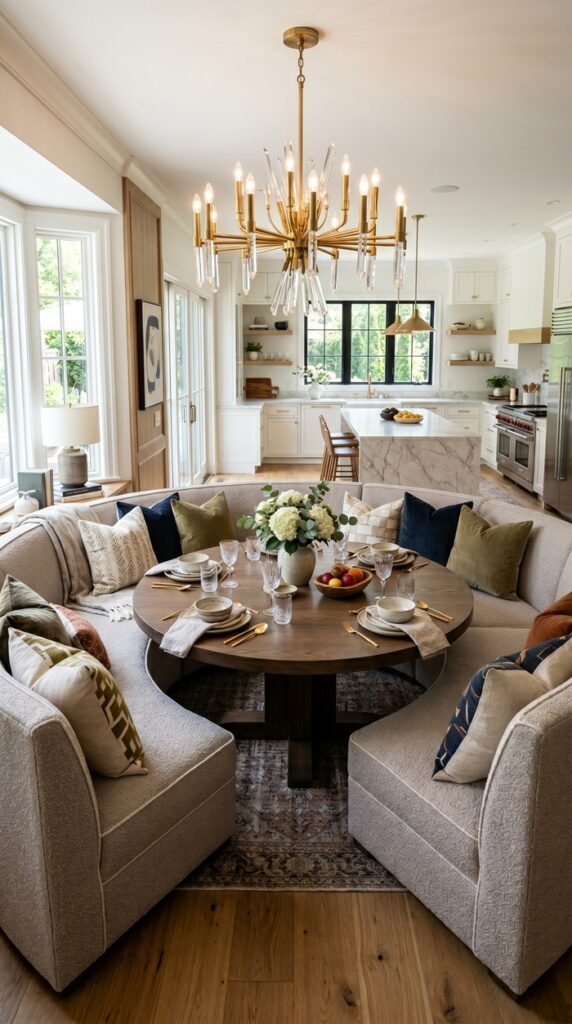U-Shaped Breakfast Nook