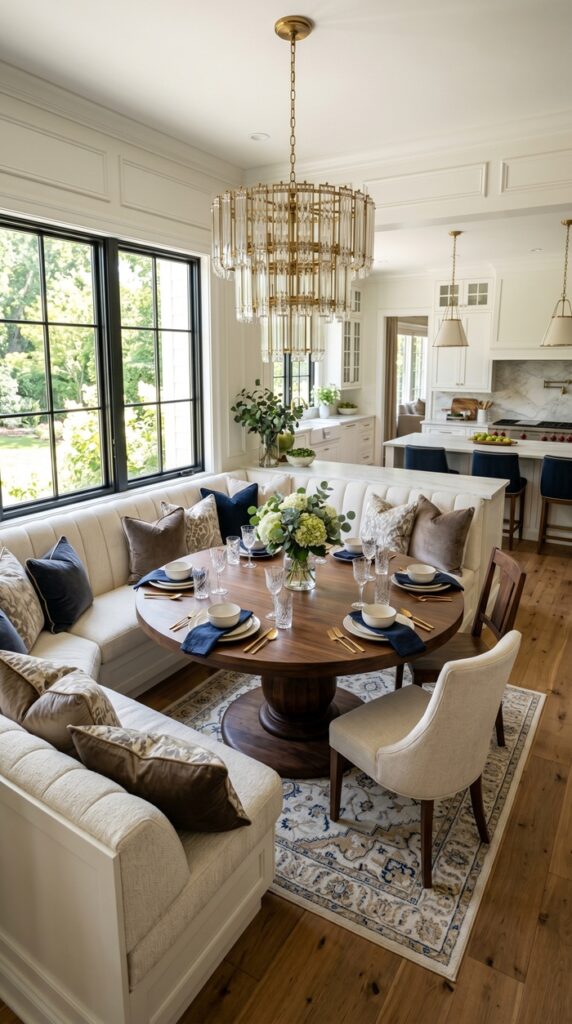 U-Shaped Breakfast Nook