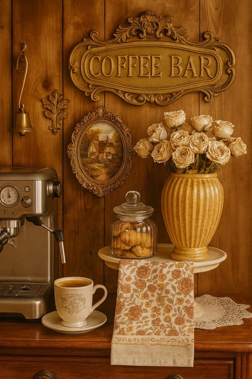 Vintage & Retro coffee bar