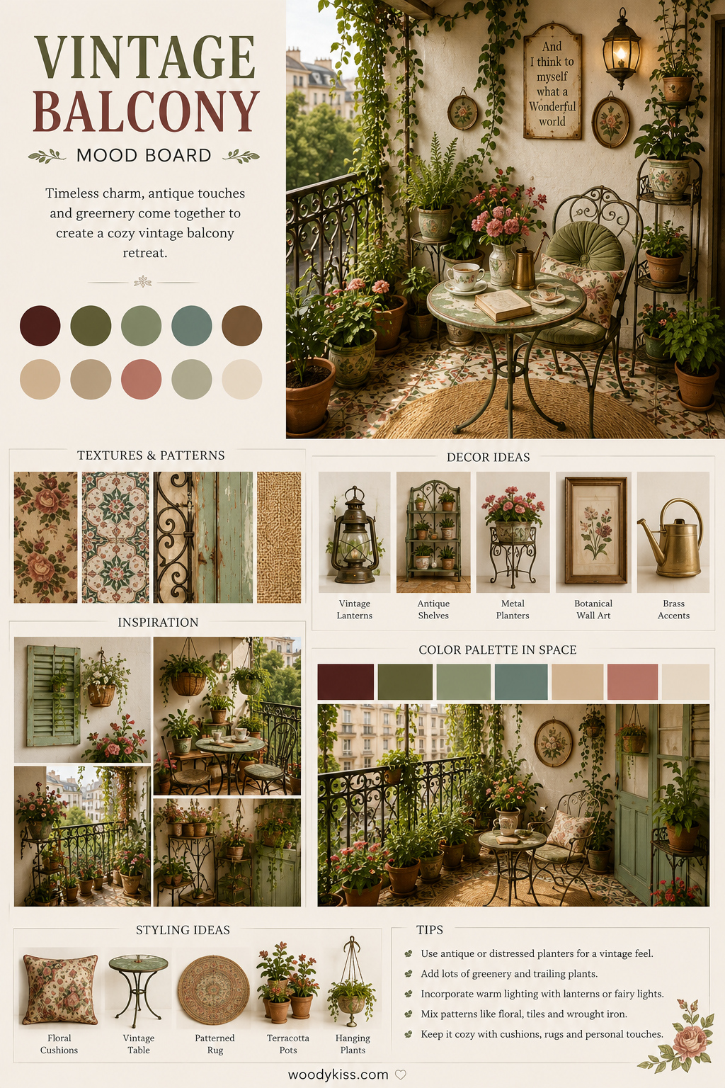 Vintage Mood Board