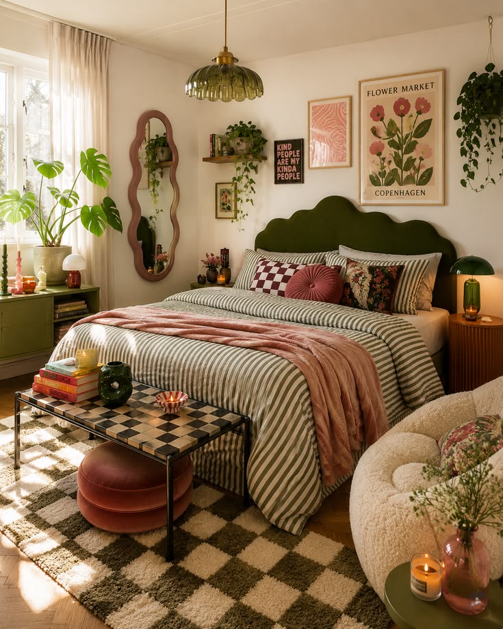 Botanical Bliss bedroom