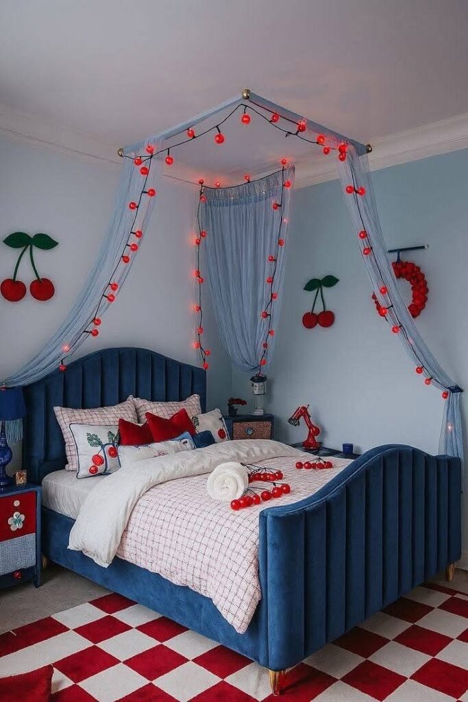 Cherry Canopy Dreams bedroom