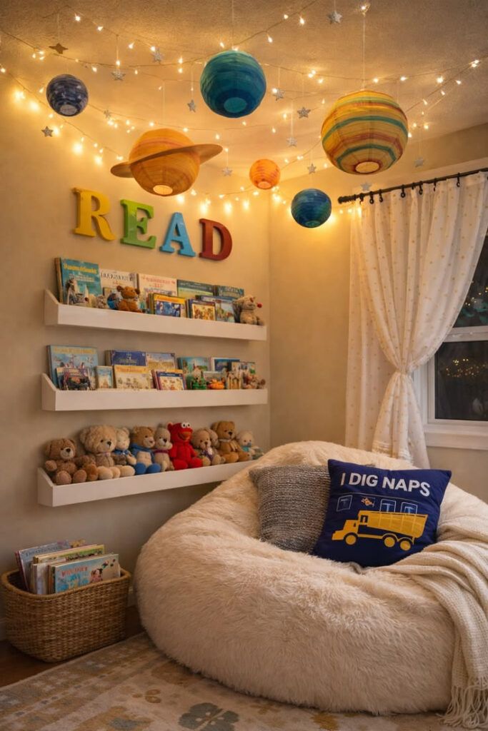 letter written kids room
